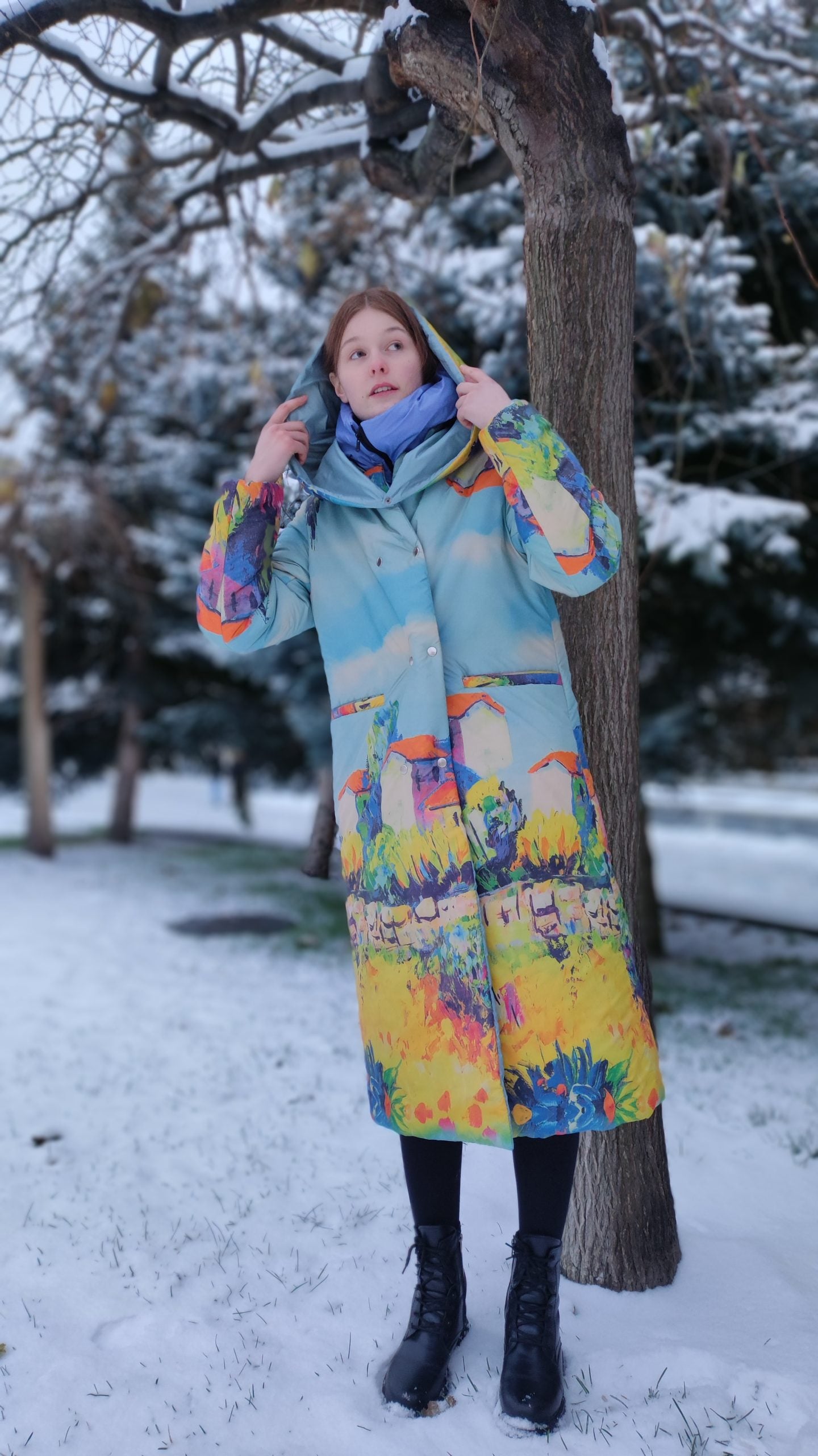 Double sided coat — 1