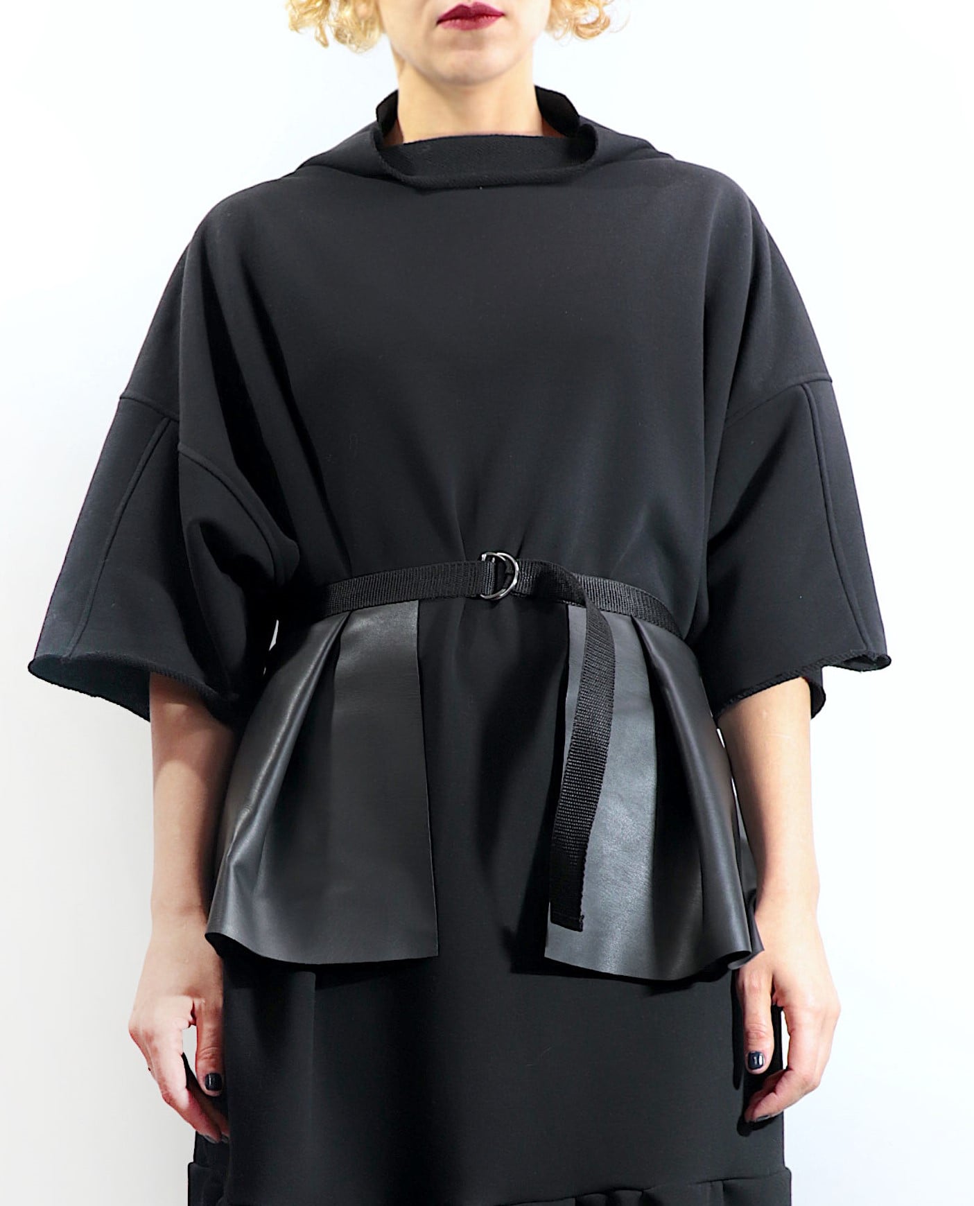Eco-leather Peplum Belt — 1