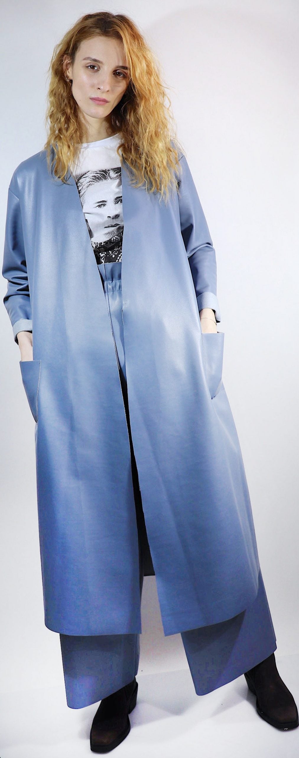 Eco Leather Trench-Dress — 1