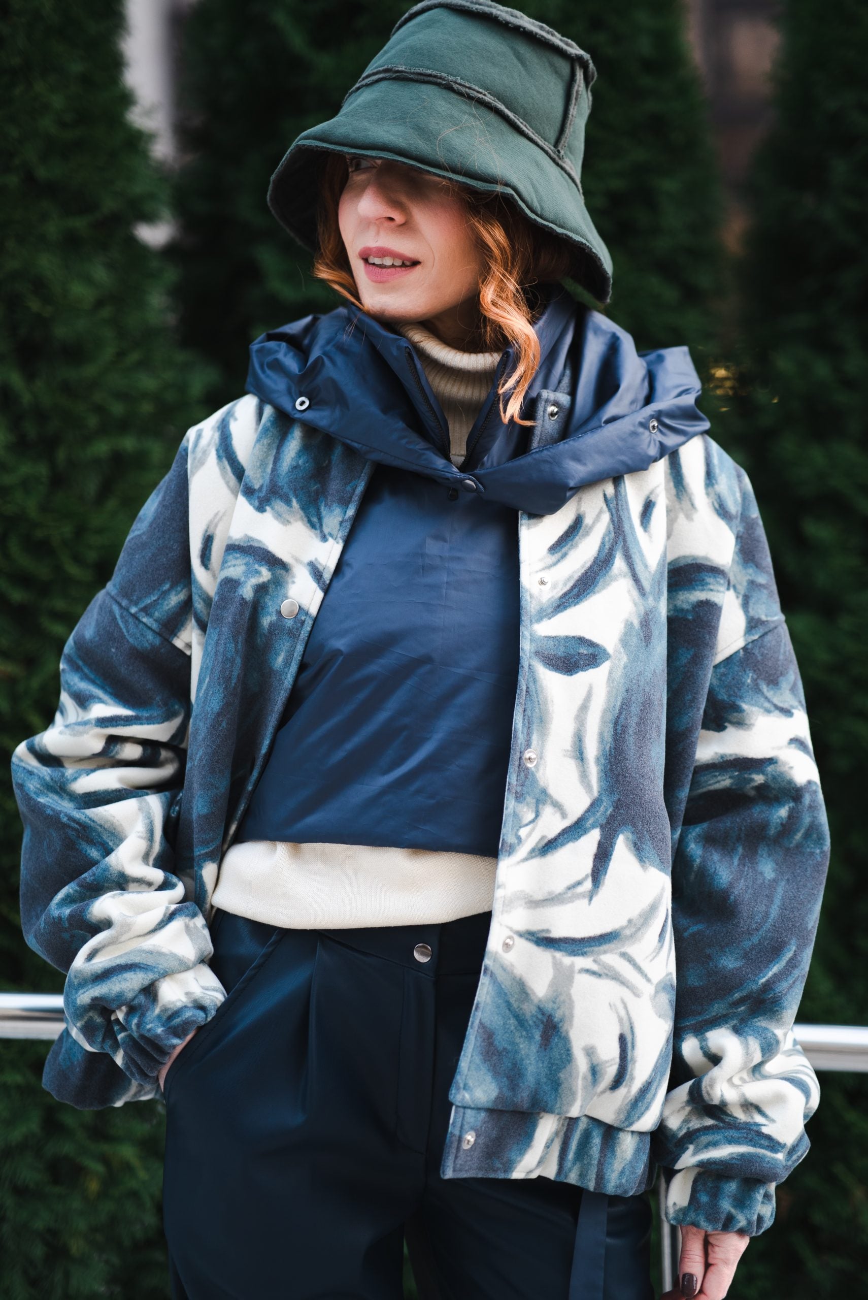 wool bomber jacket — 1